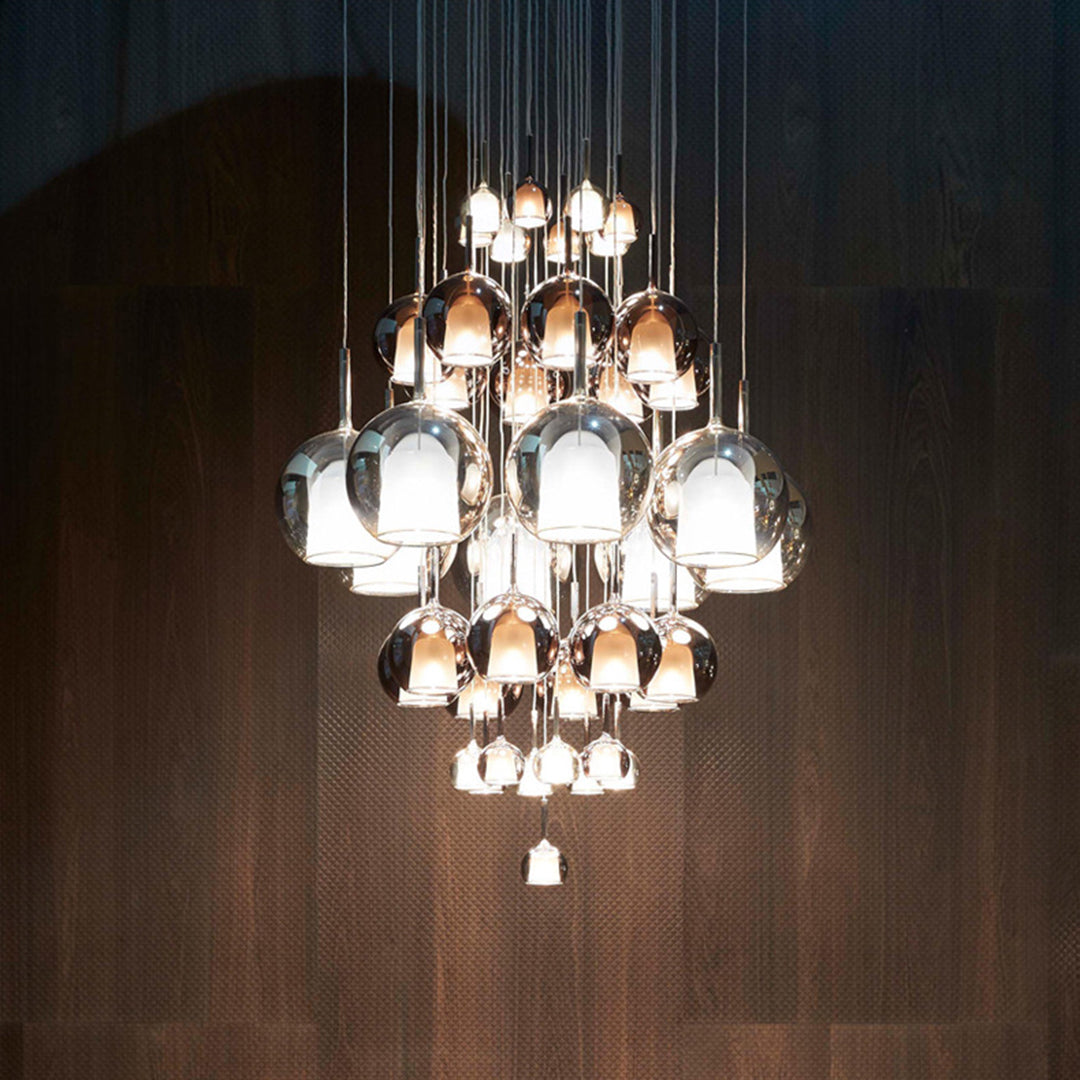 WINTHROP CIRCLE GLASS ILLUMINATION PENDANT