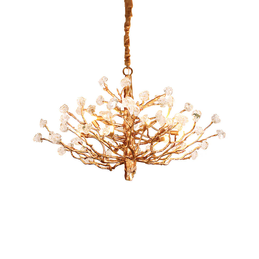 CHARLESTON CRYSTAL BRANCH LIGHTING