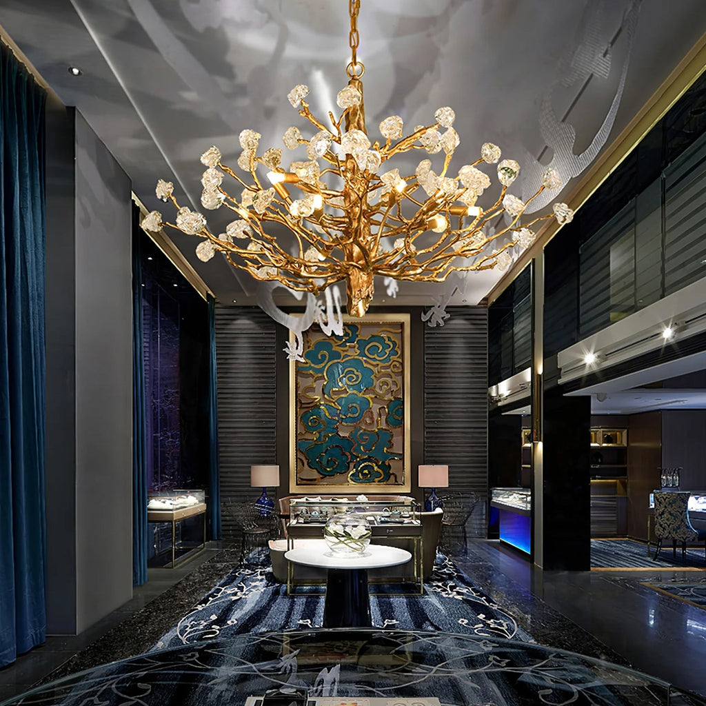 CHARLESTON CRYSTAL BRANCH LIGHTING