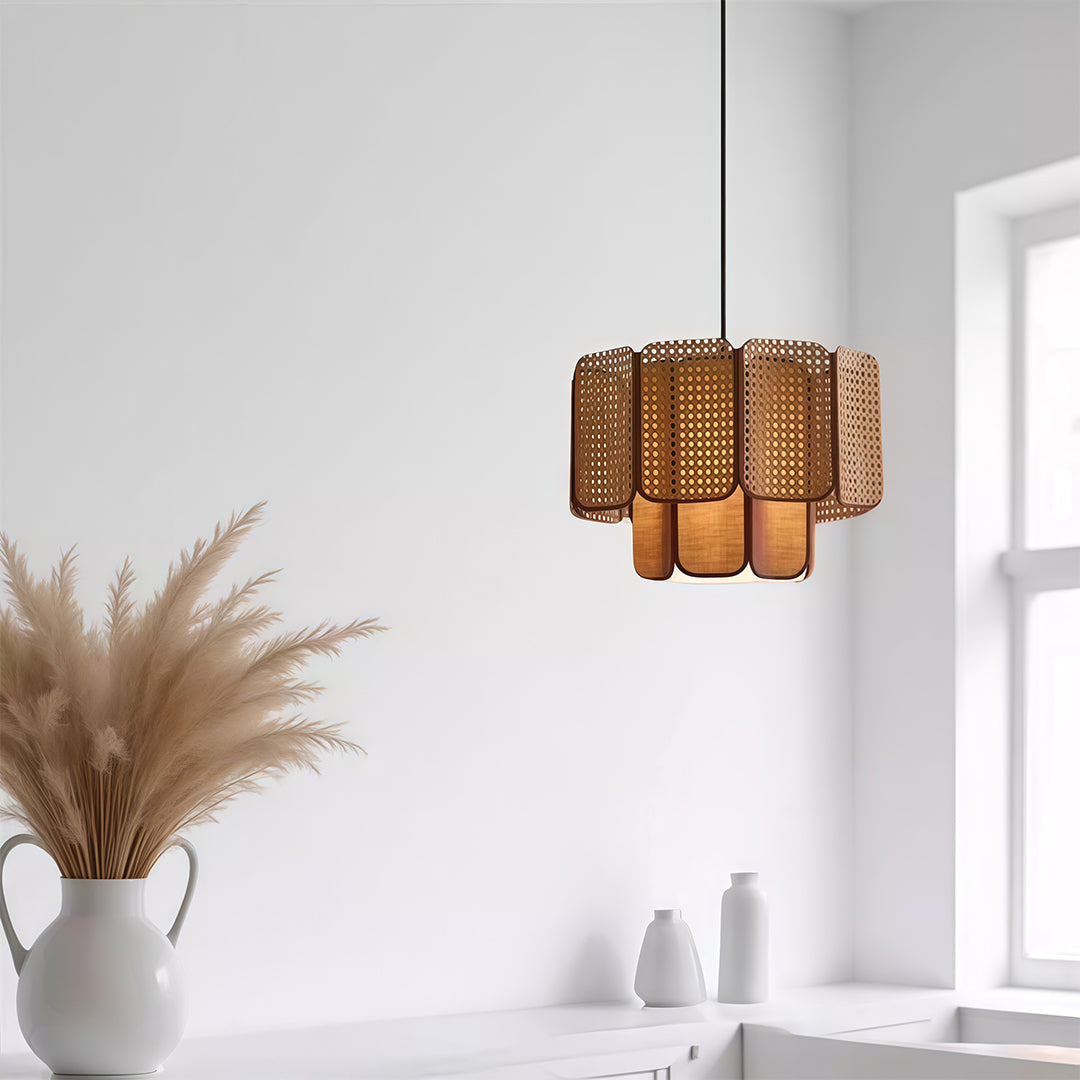 YAMATO RATTAN HARMONY PENDANT LIGHT