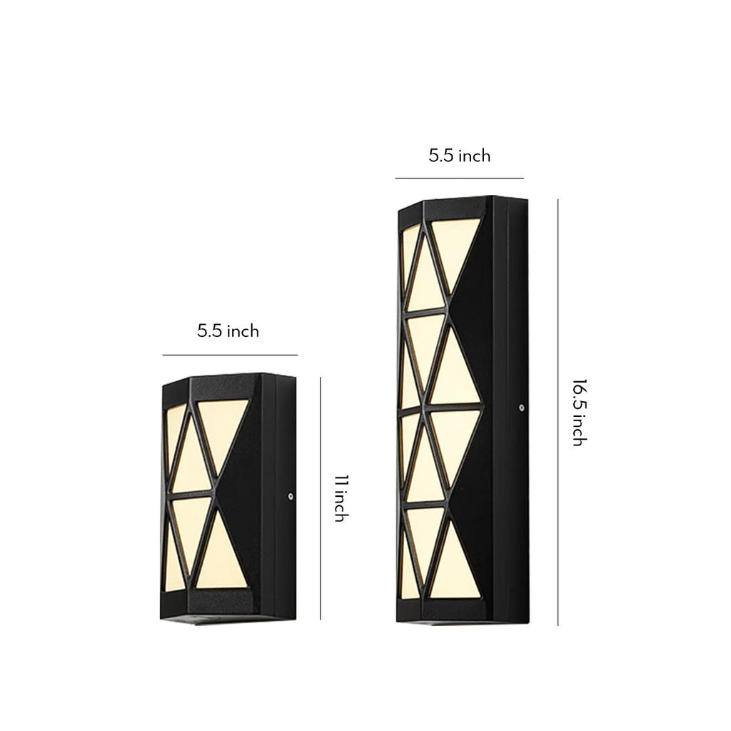 WINTERBOURNE RAINPROOF GARDEN WALL LANTERN