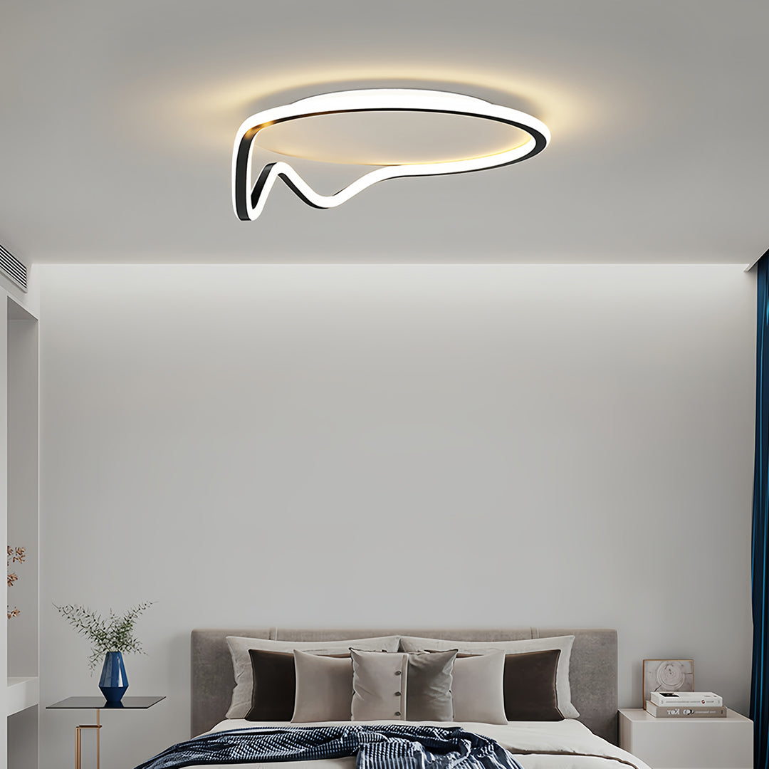 CLARIDGE MODERN GEOMETRIC LED CEILING LIGHT