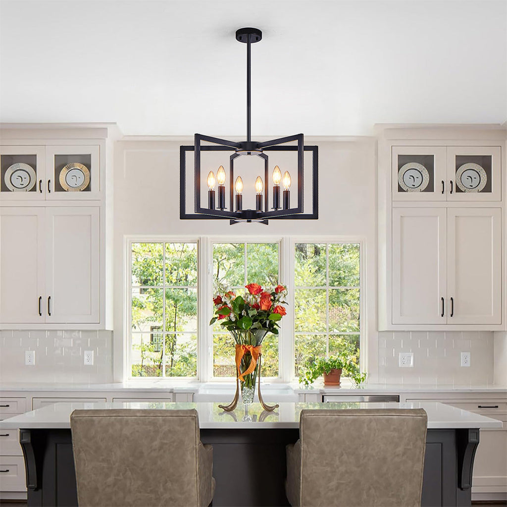WINTHROP INDUSTRIAL MULTI-ARM CEILING LANTERN