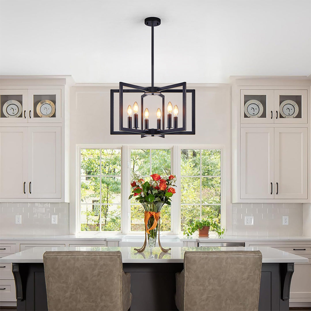 WINTHROP INDUSTRIAL MULTI-ARM CEILING LANTERN