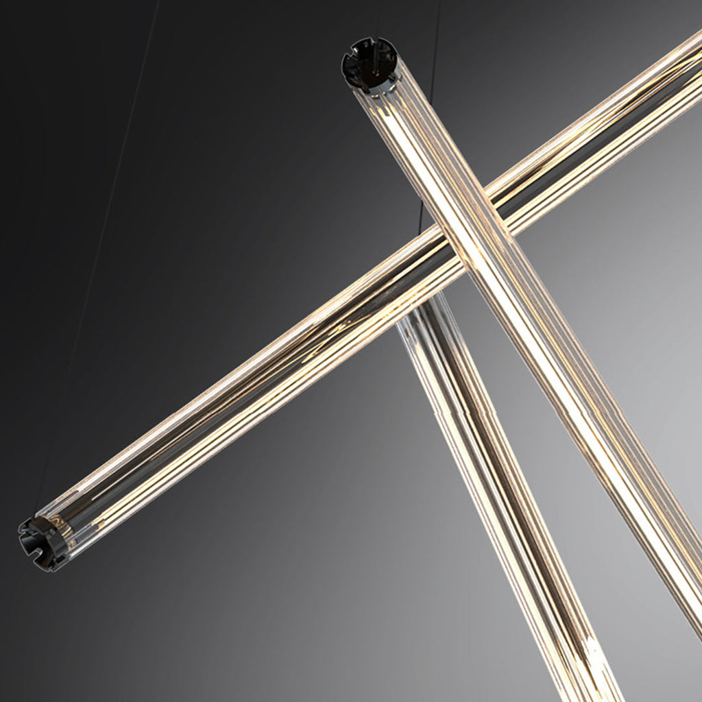 CLARIDGE STRAIGHT LINE LED HANGING LANTERN