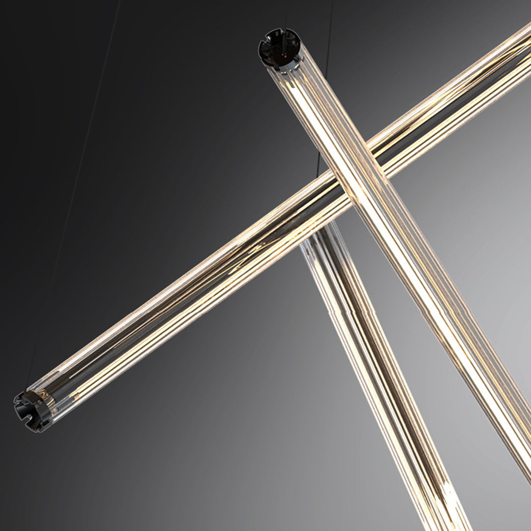 CLARIDGE STRAIGHT LINE LED HANGING LANTERN
