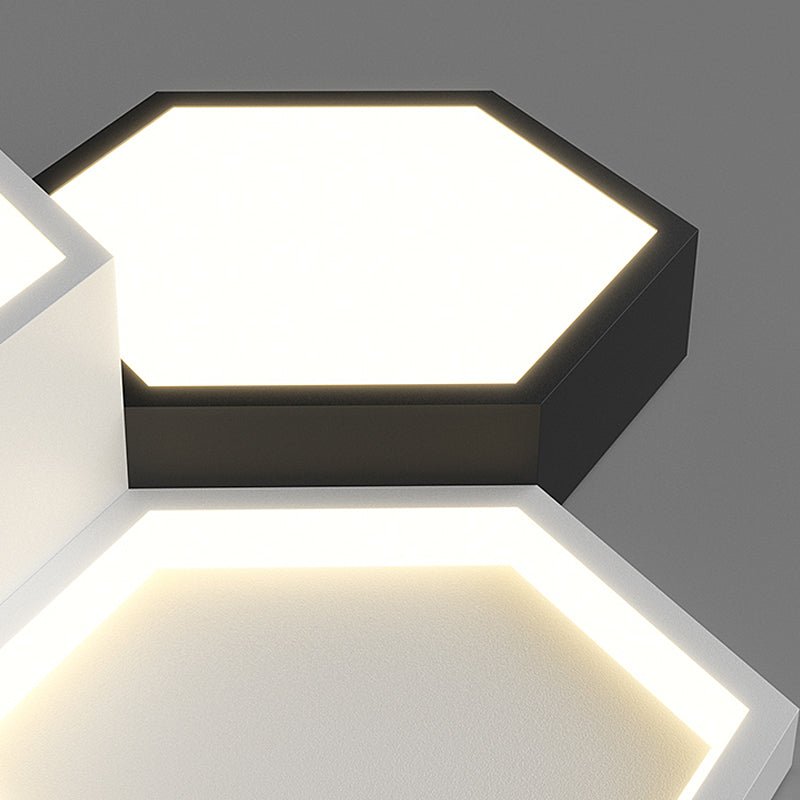 WINTHROP GEOMETRIC DIMMABLE LED CHANDELIER FOR DINING SPACES