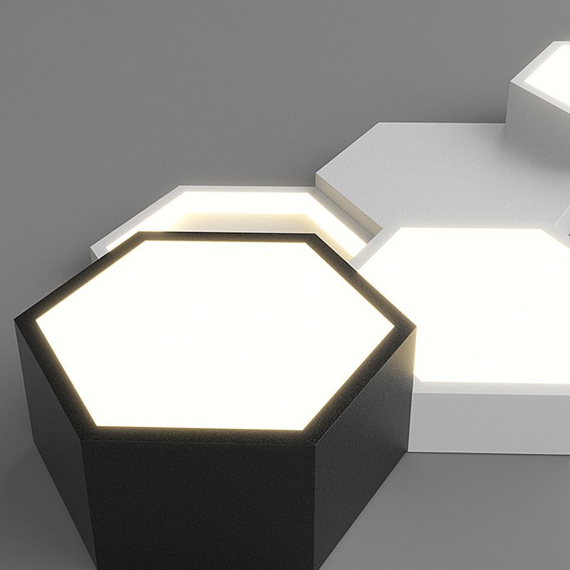 WINTHROP GEOMETRIC DIMMABLE LED CHANDELIER FOR DINING SPACES