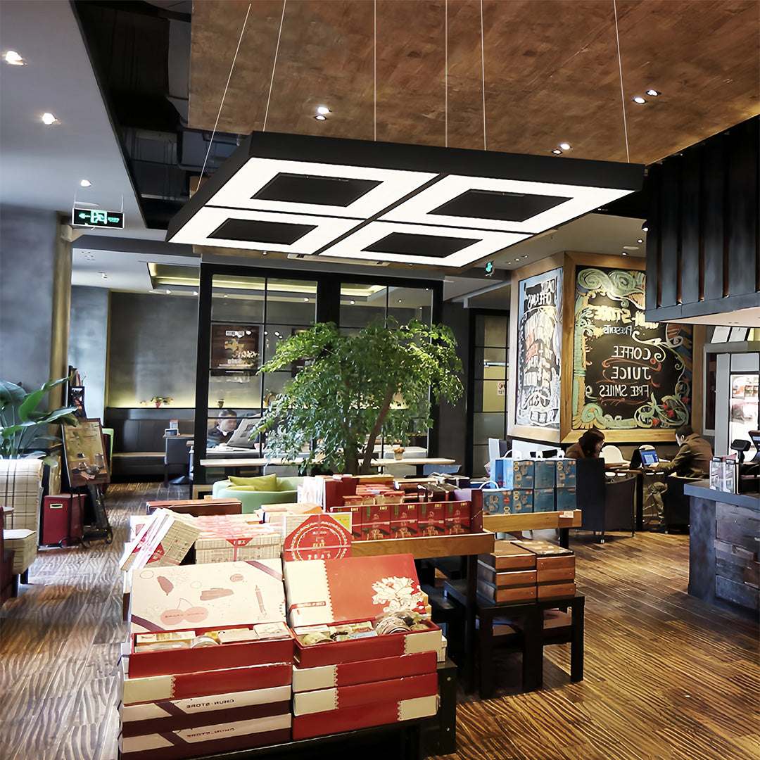 RAVENSCROFT DIAMOND-INSPIRED LED CEILING LANTERN