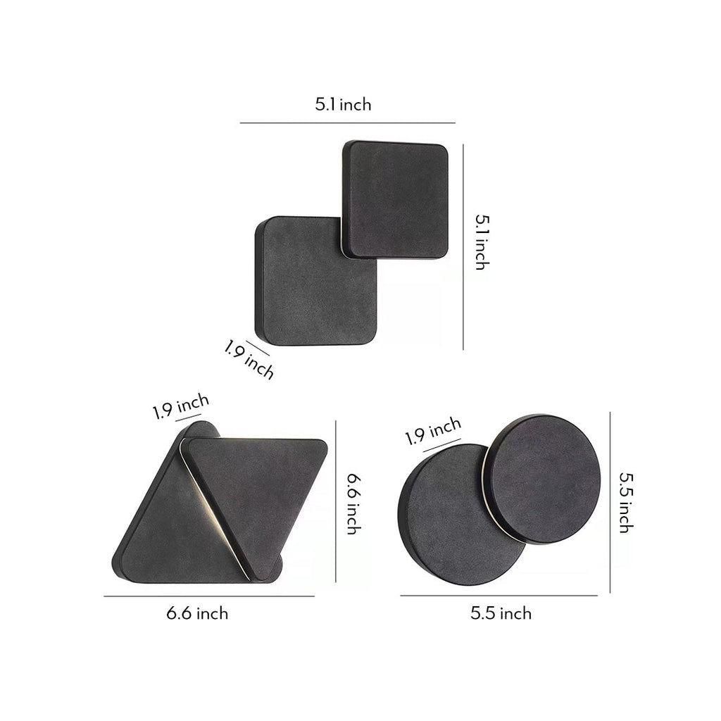 RAVENHURST GEOMETRIC OUTDOOR WALL LANTERN