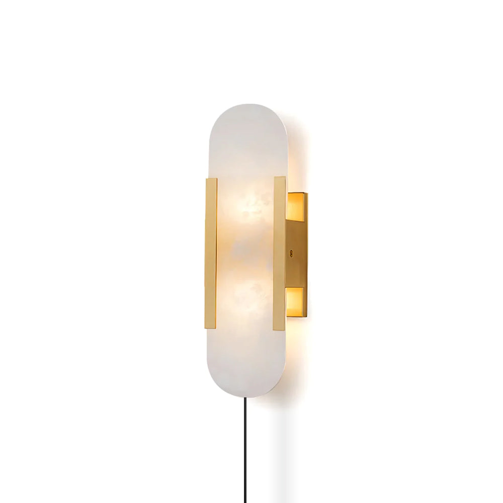WINCHESTER GEOMETRIC IVORY WALL SCONCE