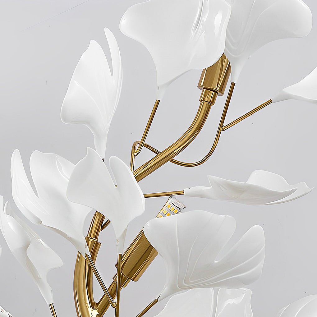 WINTHORPE GOLDEN LEAF TRIO DIMMER WALL LAMP