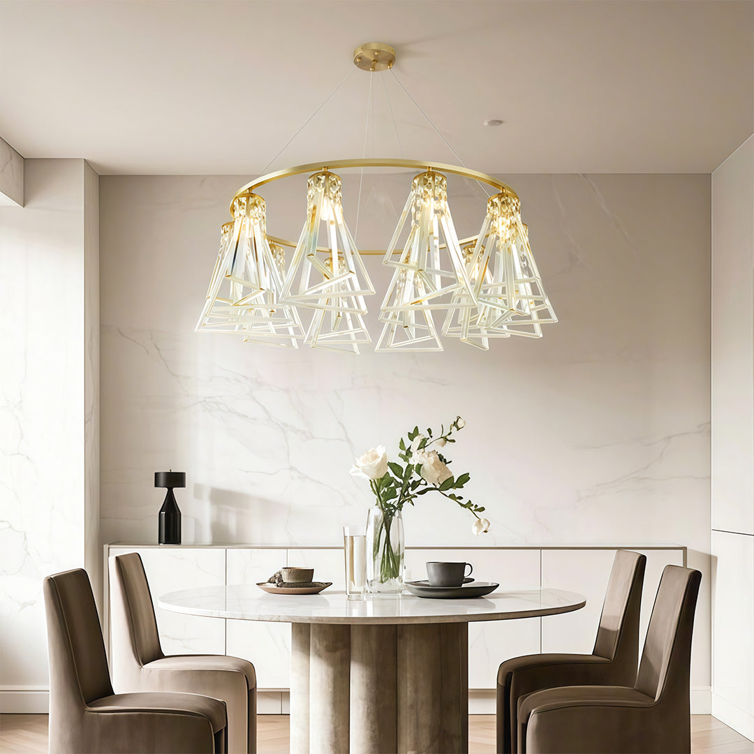 WINTERBOURNE CRYSTAL SPHERE CEILING LANTERN