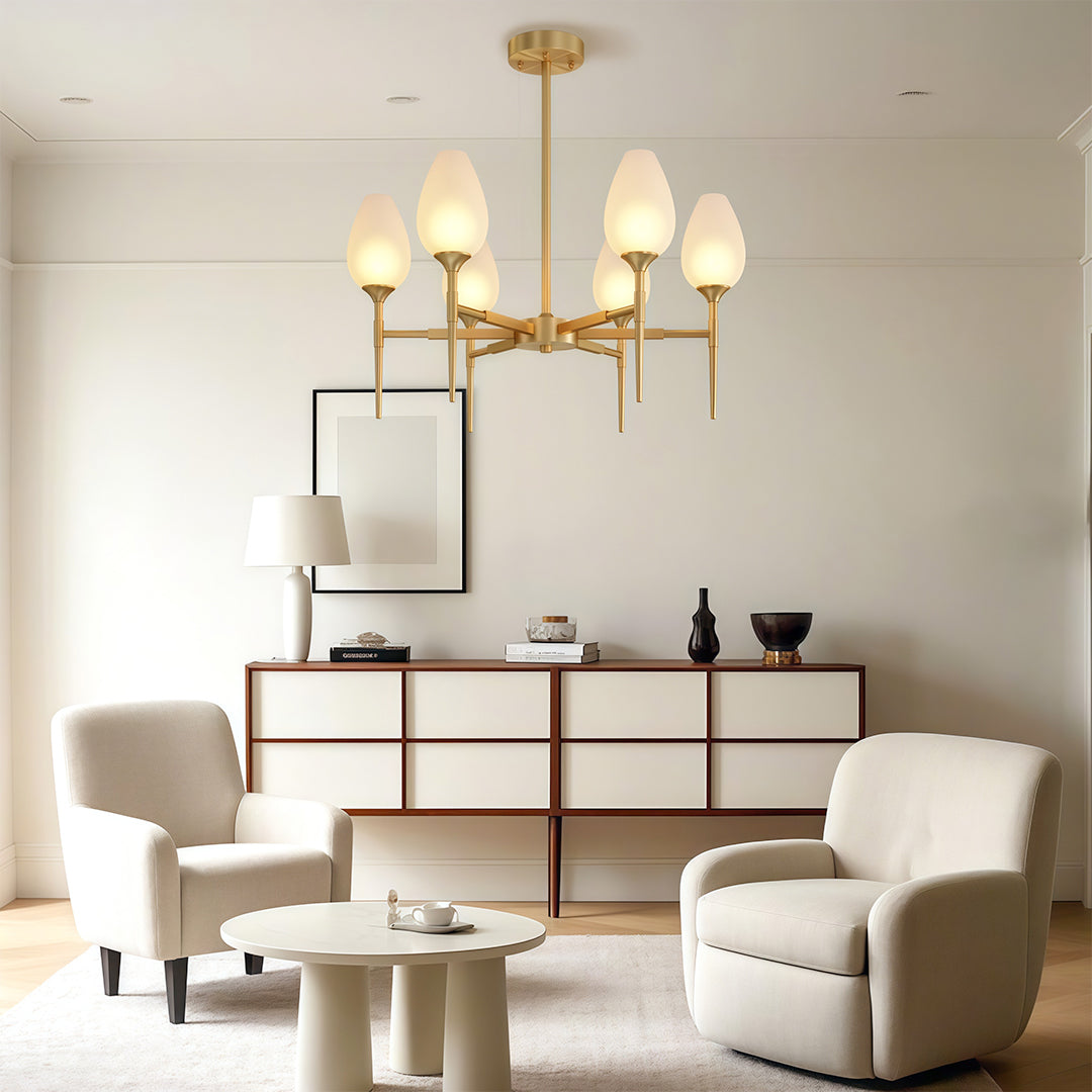WINDSOR GLASS SPHERE CHANDELIER