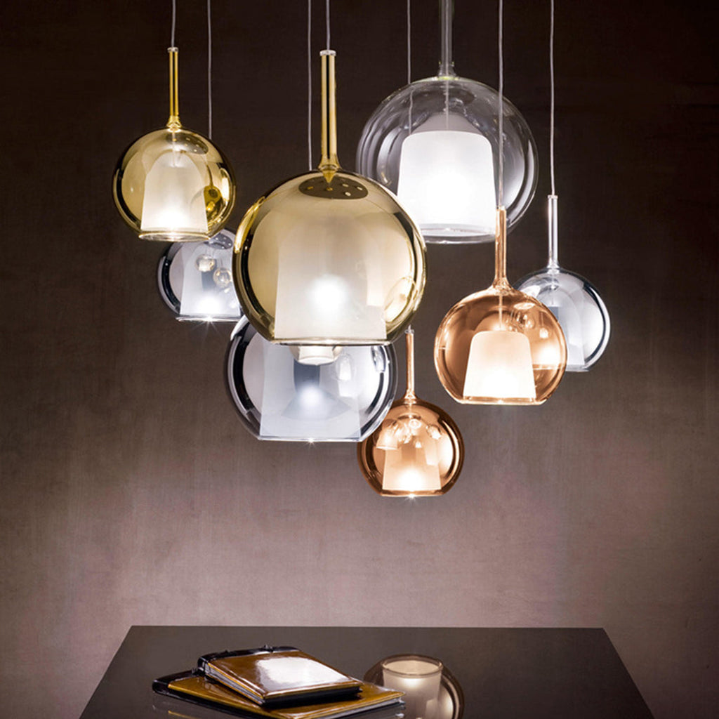 WINTHROP CIRCLE GLASS ILLUMINATION PENDANT