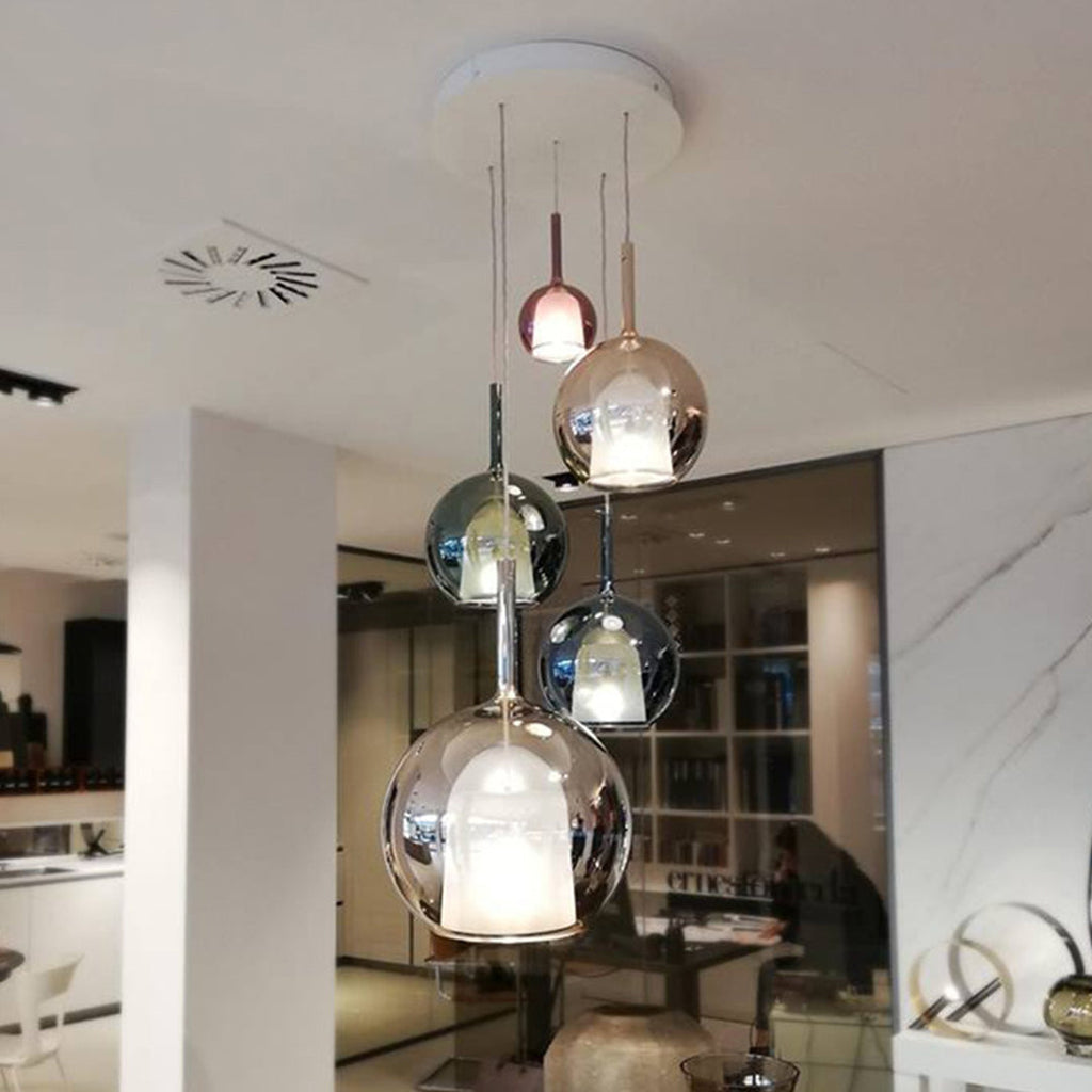 WINTHROP CIRCLE GLASS ILLUMINATION PENDANT