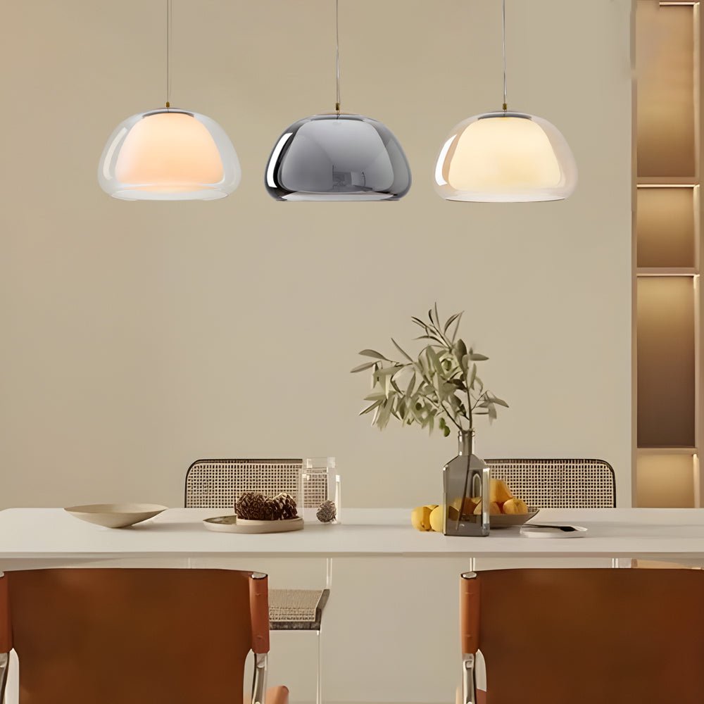FENWICK TRIO GLASS DIMMING PENDANT LIGHT