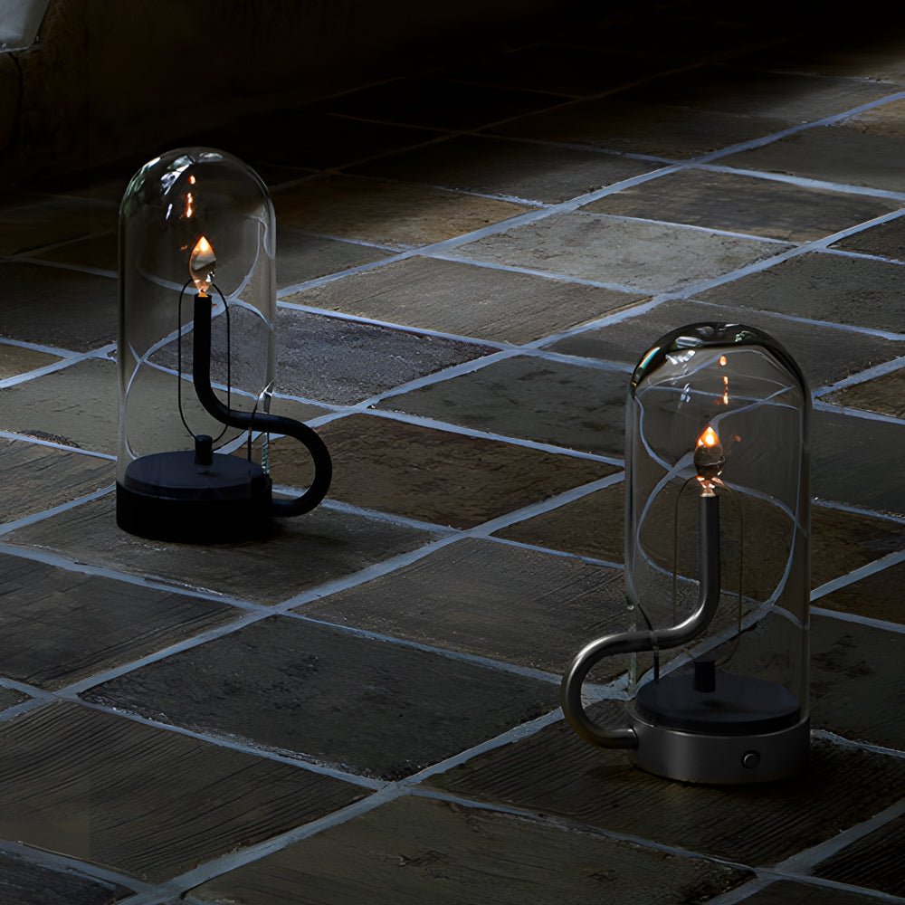WINDSOR GLASS CANDLELIT TABLE LAMP