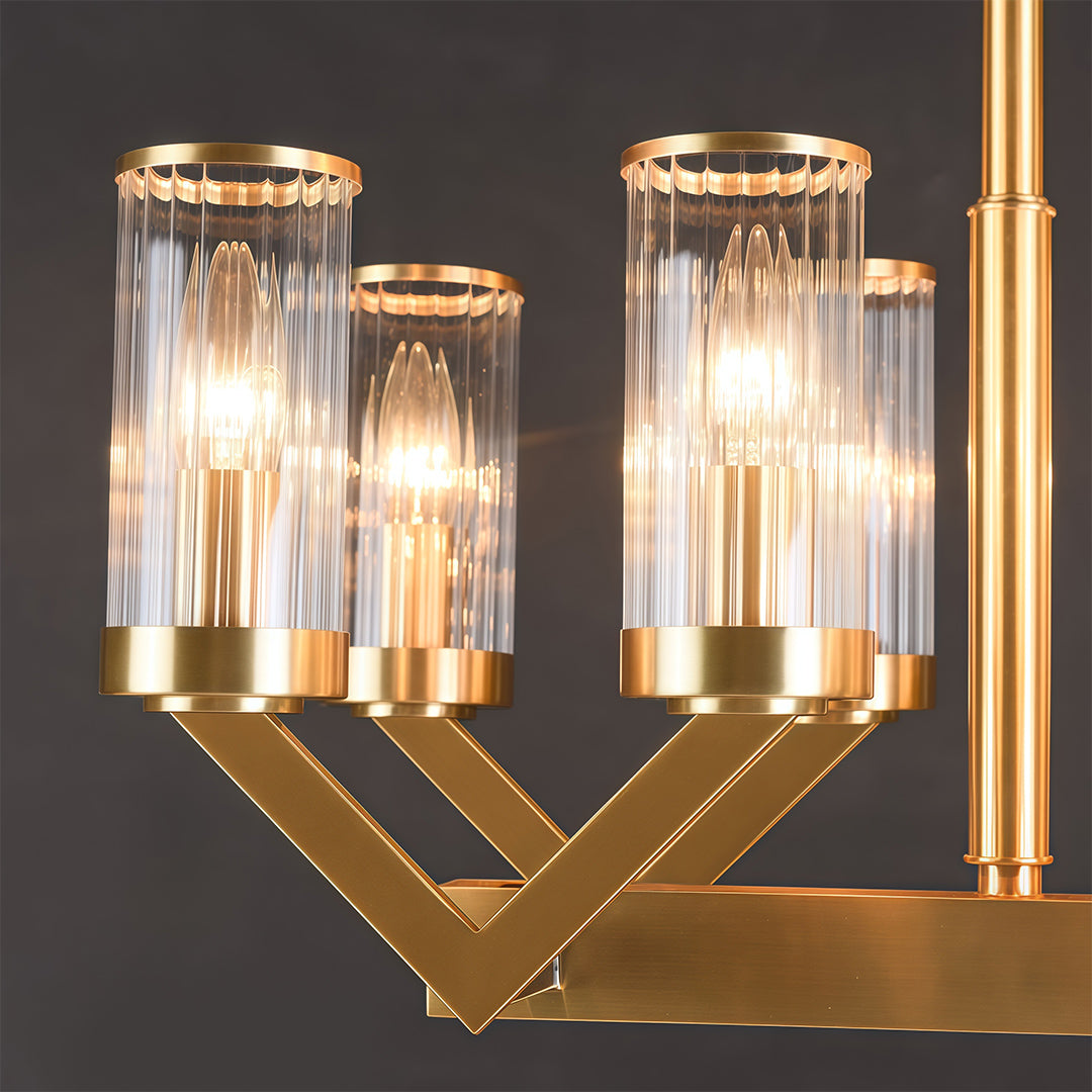 WINTHORPE CRYSTAL DROPLET CEILING LANTERN