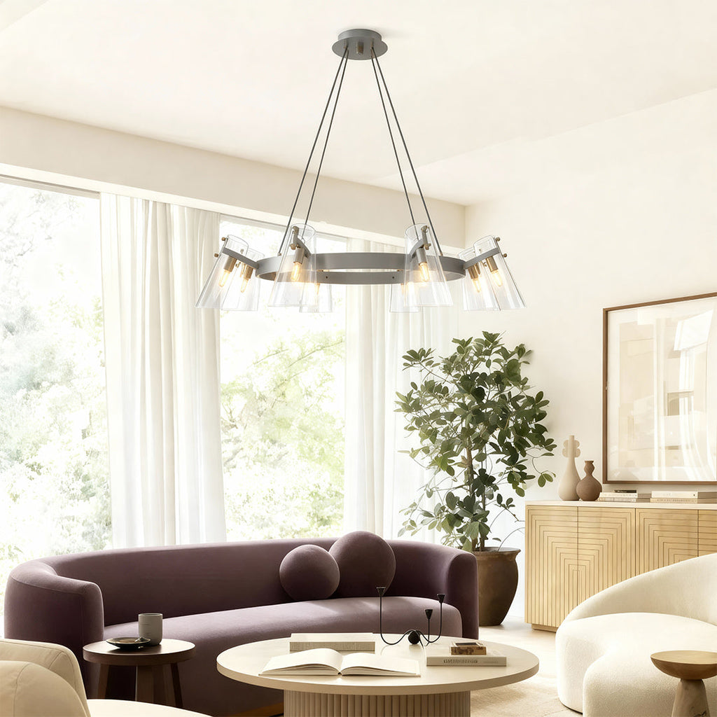 CHARLESTON COPPER SPHERE CEILING LANTERN