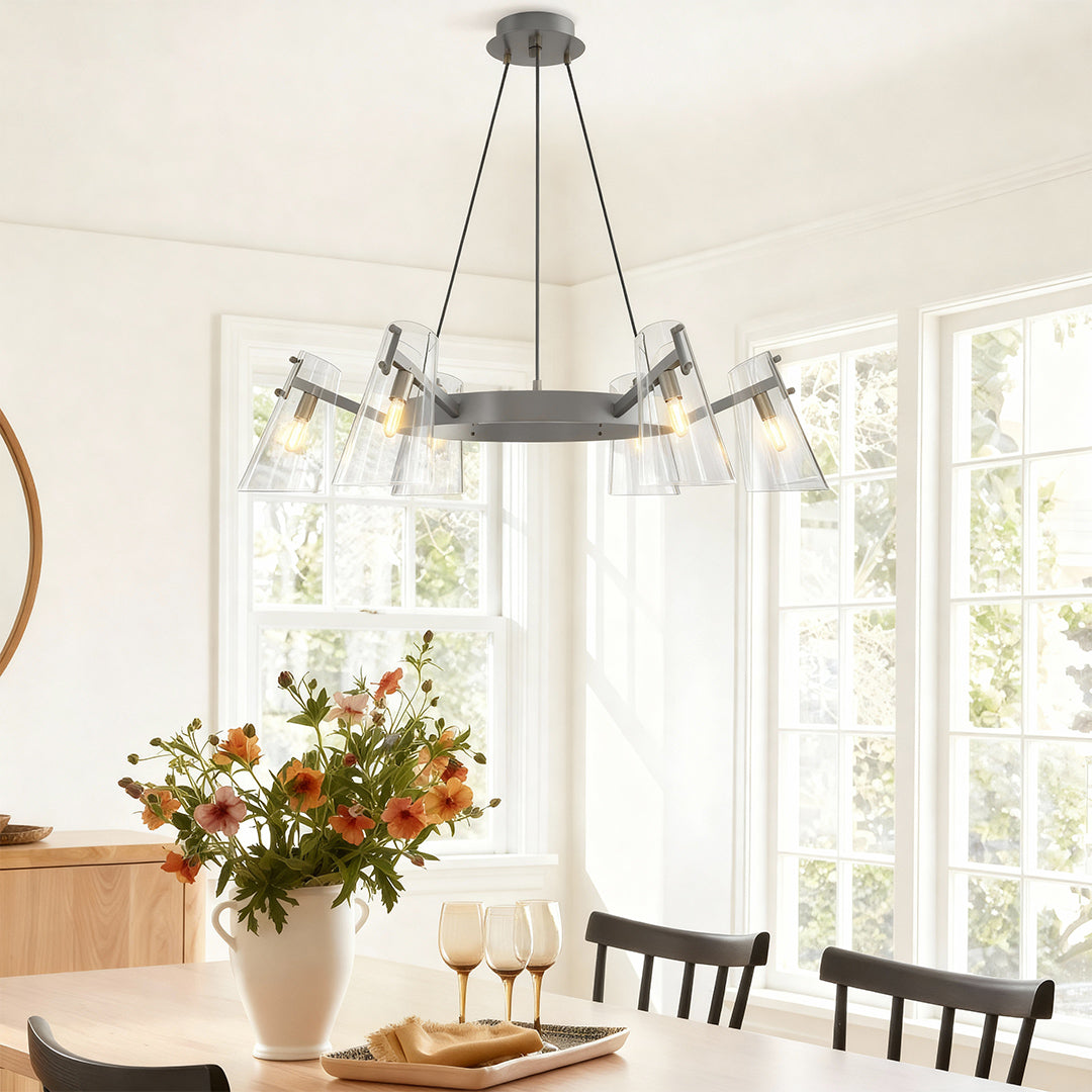 CHARLESTON COPPER SPHERE CEILING LANTERN