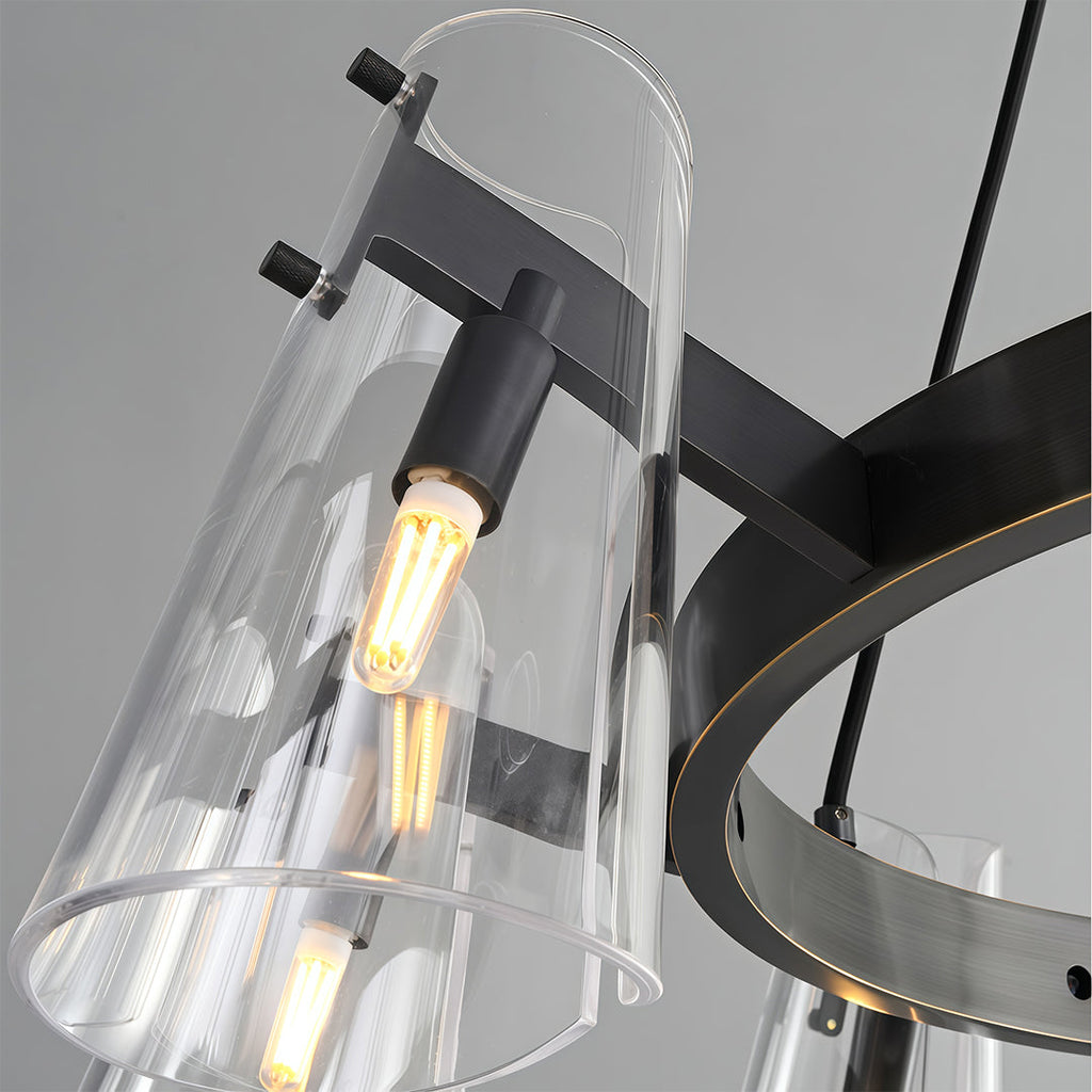 CHARLESTON COPPER SPHERE CEILING LANTERN