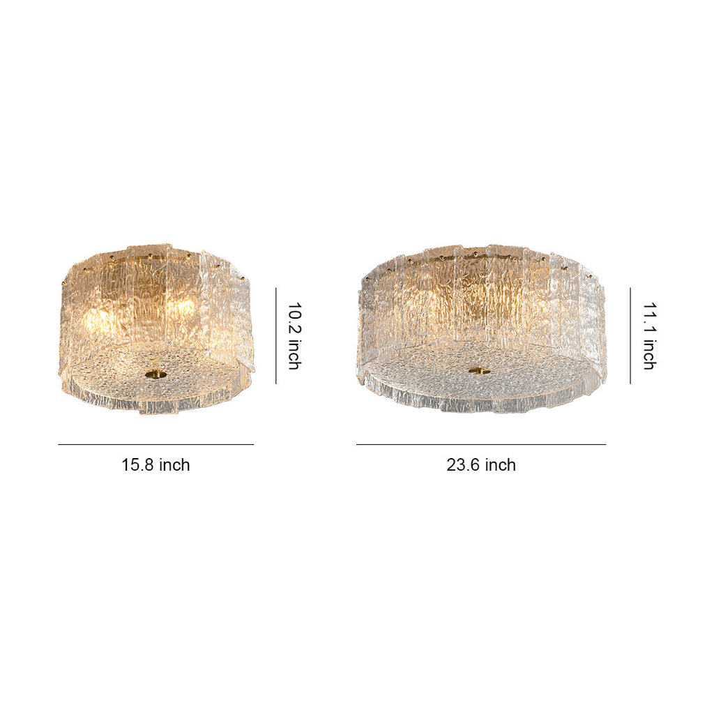 WINTHORPE COPPER GLASS CEILING LANTERN