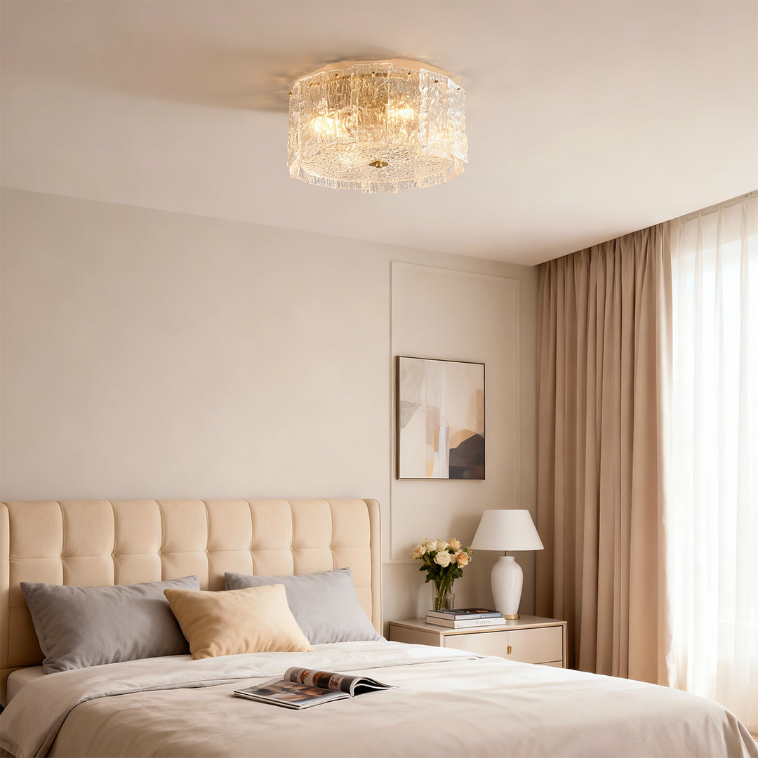 WINTHORPE COPPER GLASS CEILING LANTERN