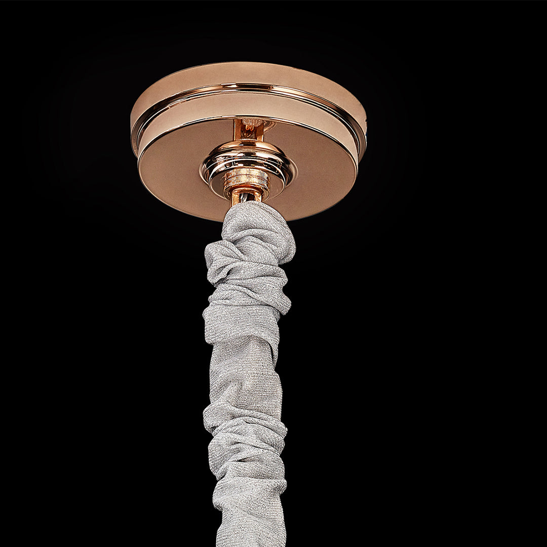 CHARLESTON CRYSTAL FRINGE CEILING LUMINAIRE