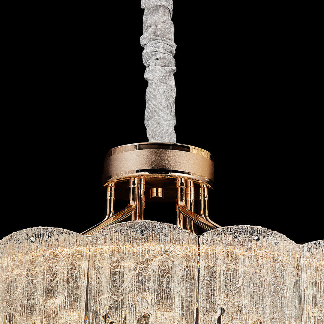 CHARLESTON CRYSTAL FRINGE CEILING LUMINAIRE