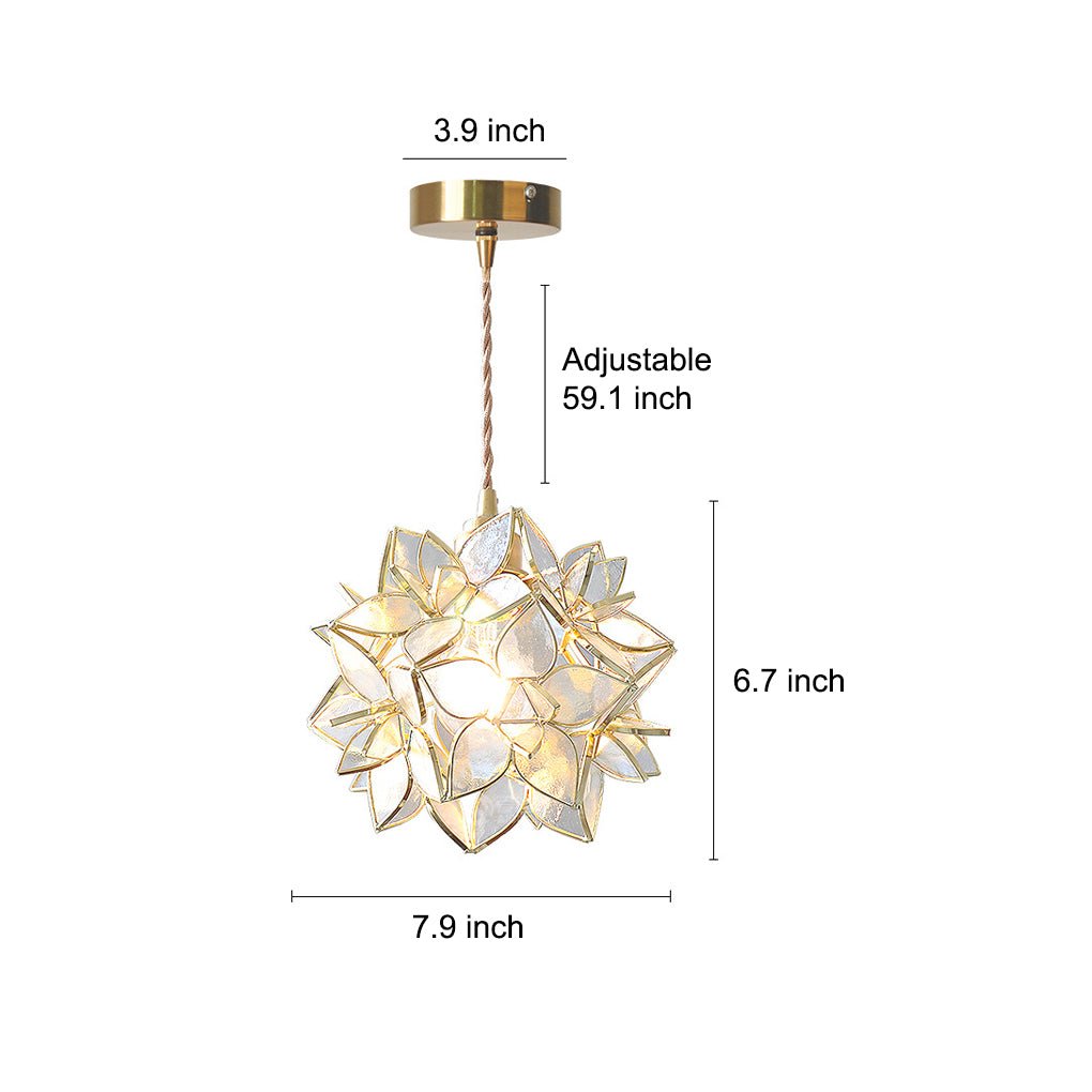 CHARLOTTENBURG GARDENIA INSPIRATION LED PENDANT LIGHT