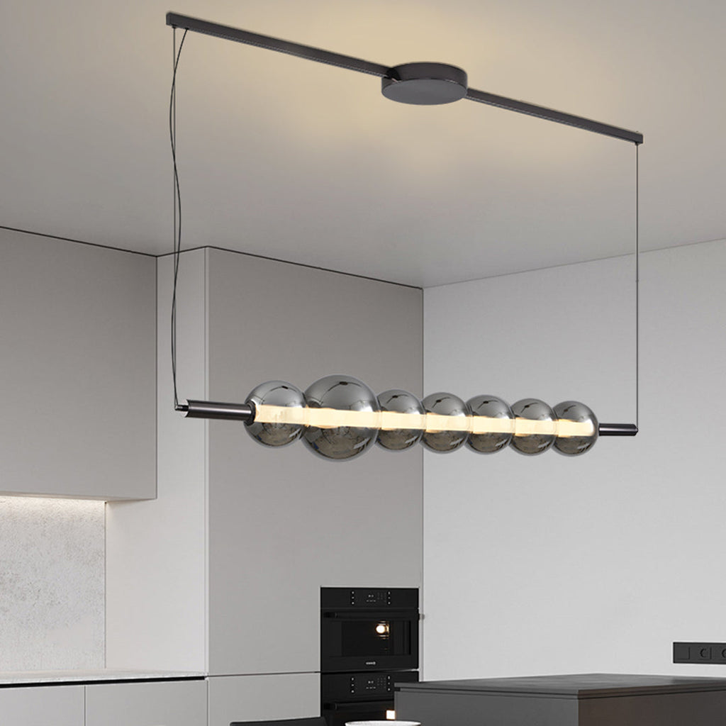 WINTHROP SILVER RADIANCE PENDANT FOR KITCHEN ISLAND