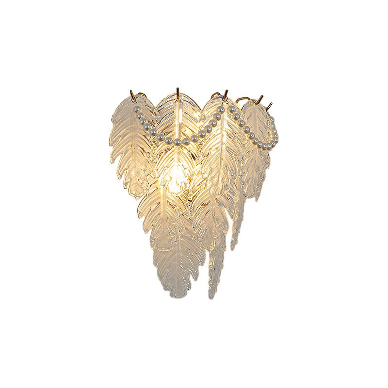 VIVIENNE CRYSTAL PETAL TRIFECTA WALL SCONCE