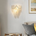 VIVIENNE CRYSTAL PETAL TRIFECTA WALL SCONCE