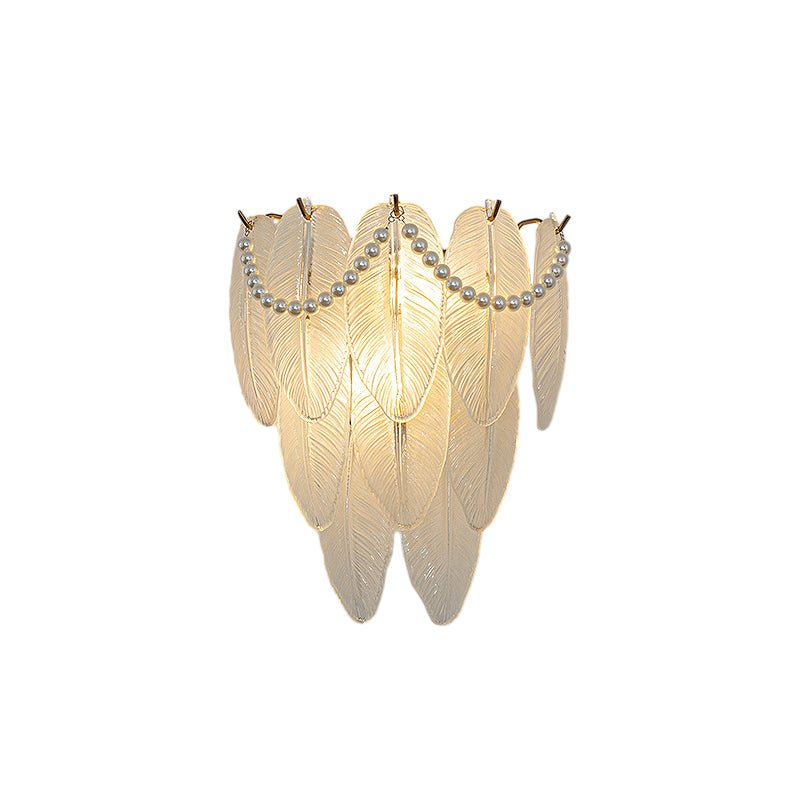VIVIENNE CRYSTAL PETAL TRIFECTA WALL SCONCE