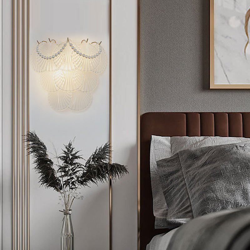 VIVIENNE CRYSTAL PETAL TRIFECTA WALL SCONCE