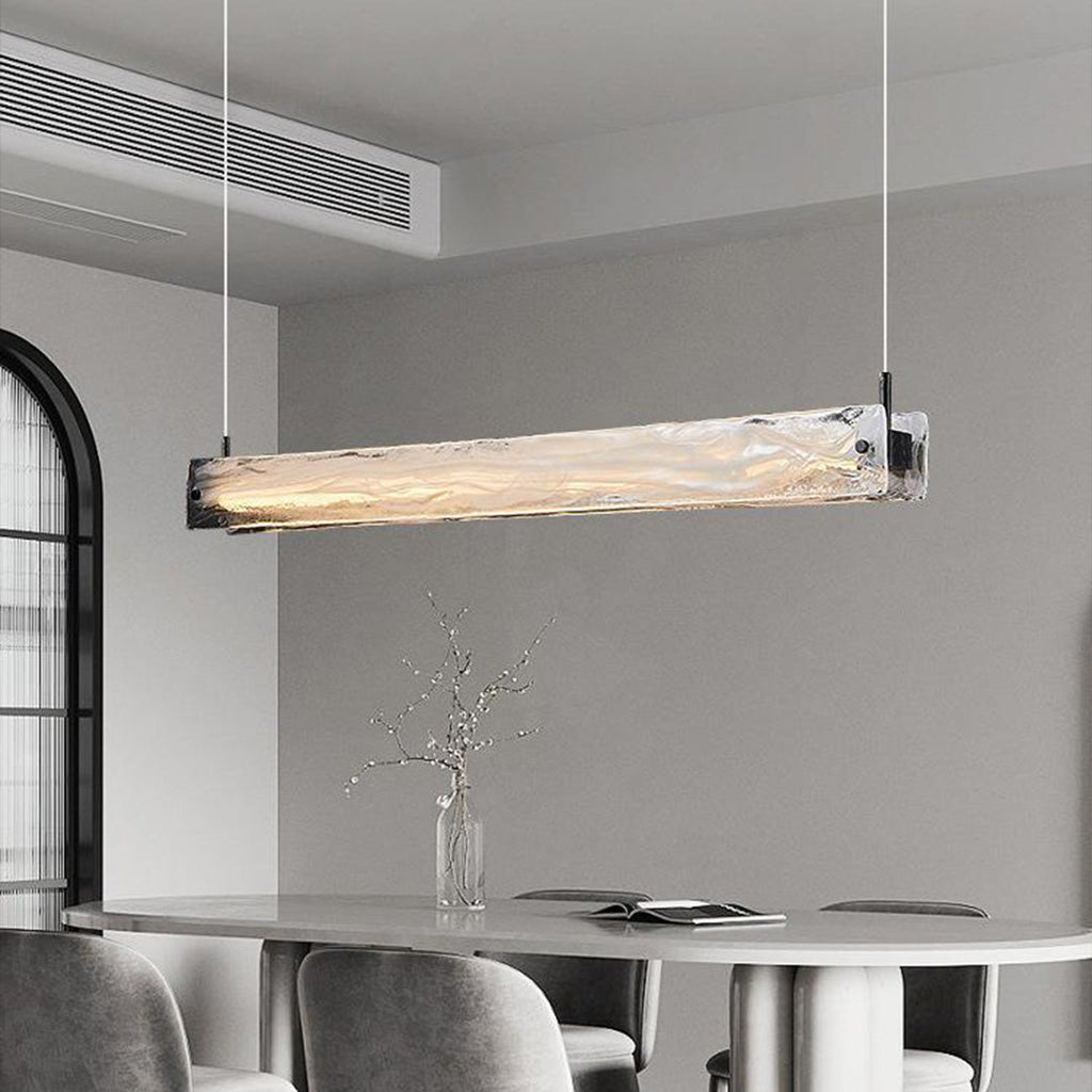 FENWICK CLEAR GLASS ISLAND PENDANT LAMP