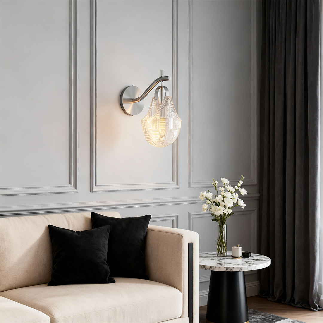 WINTHROP TRANSLUCENT GLASS WALL LANTERN