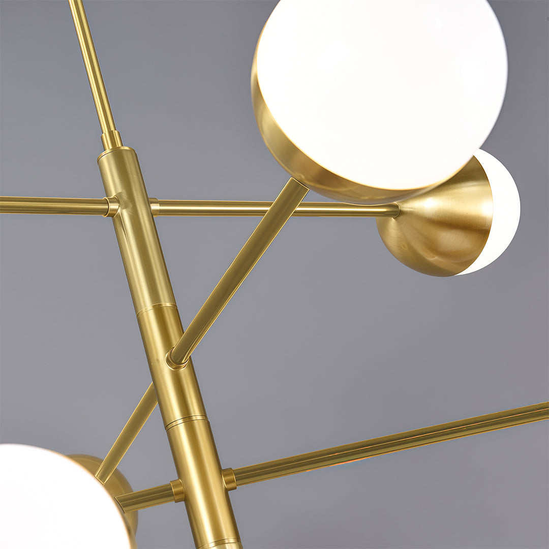 ALDERSON COPPER ORB CEILING LANTERN