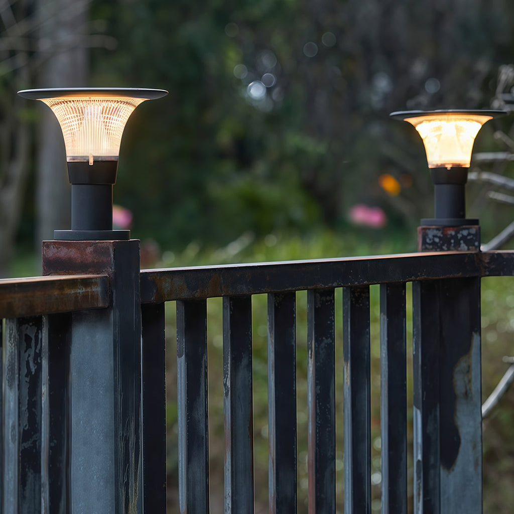 THORNBURY SOLAR FENCE POST LANTERN