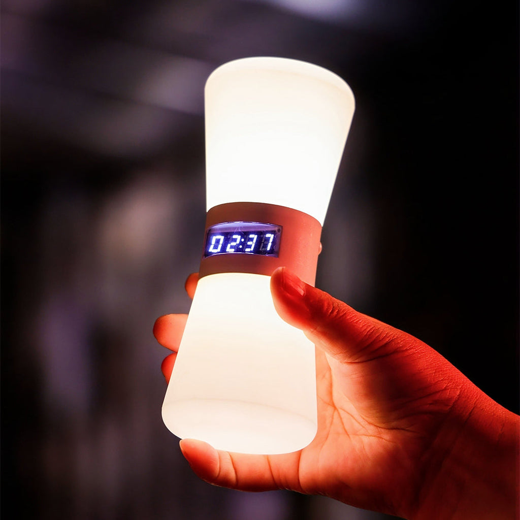 WINDSOR HOURGLASS ILLUMINATION TABLE LAMP WITH GRAVITY SENSOR