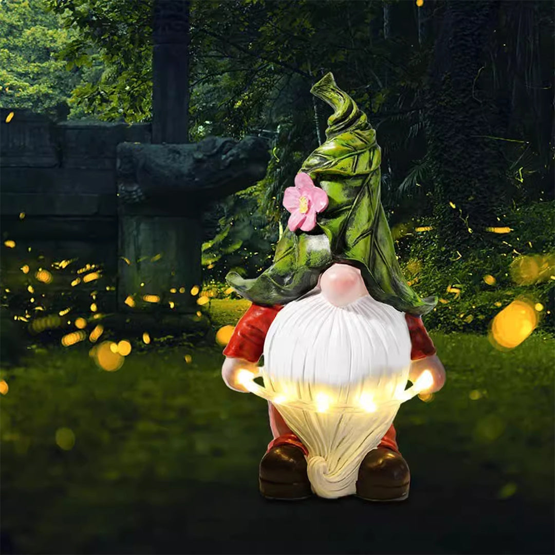 1. **PENROSE ENCHANTED GNOME LANTERNS**  
   Whimsical garden illuminators crafted from durable resin, featuring charming gnome designs that bring a touch of magic to your outdoor space.

2. **CAVENDISH RADIANT GNOME LIGHTS**  
   Delightful garden accent