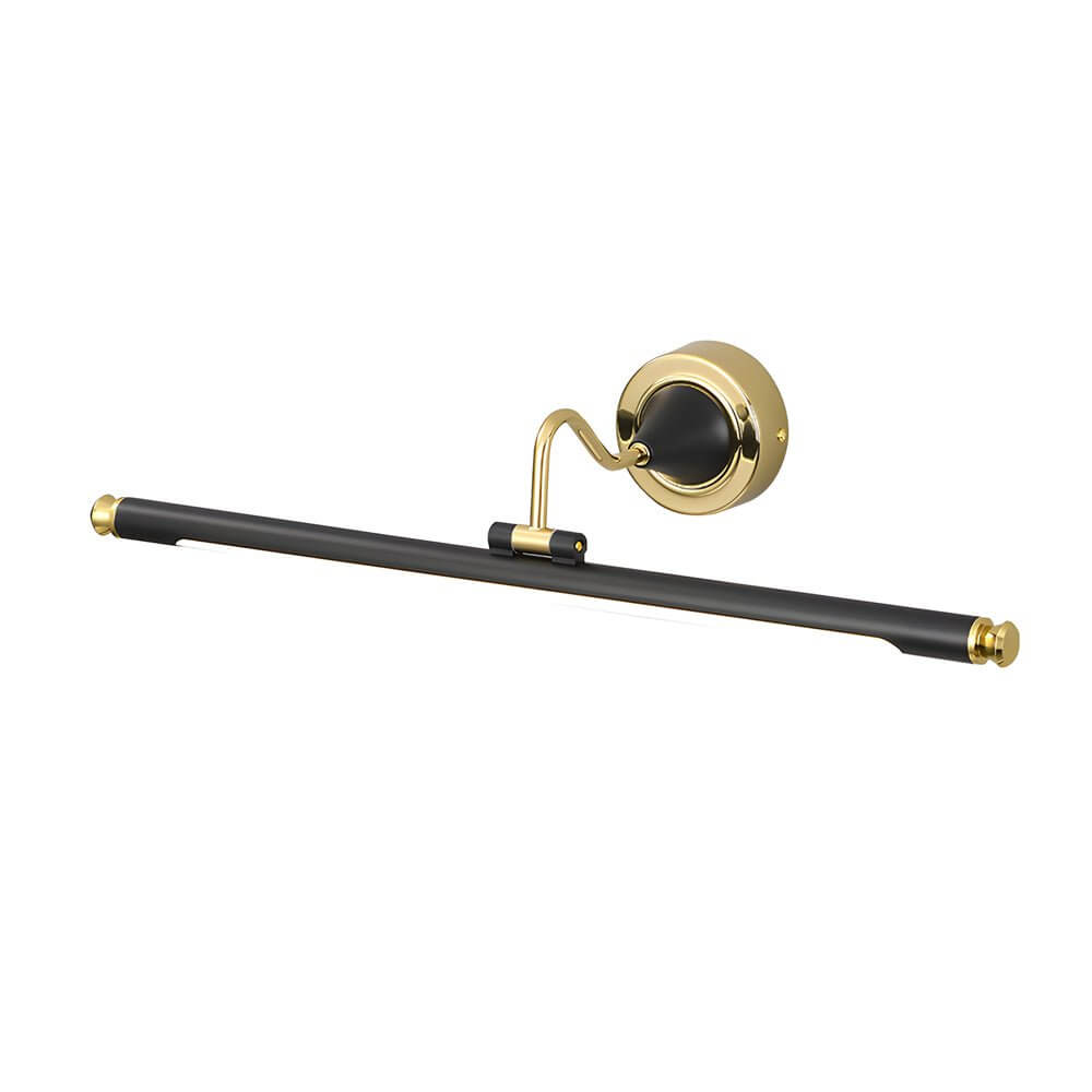 WINTERBOURNE ROTARY GLOBE VANITY LIGHT IN GOLD AND BLACK