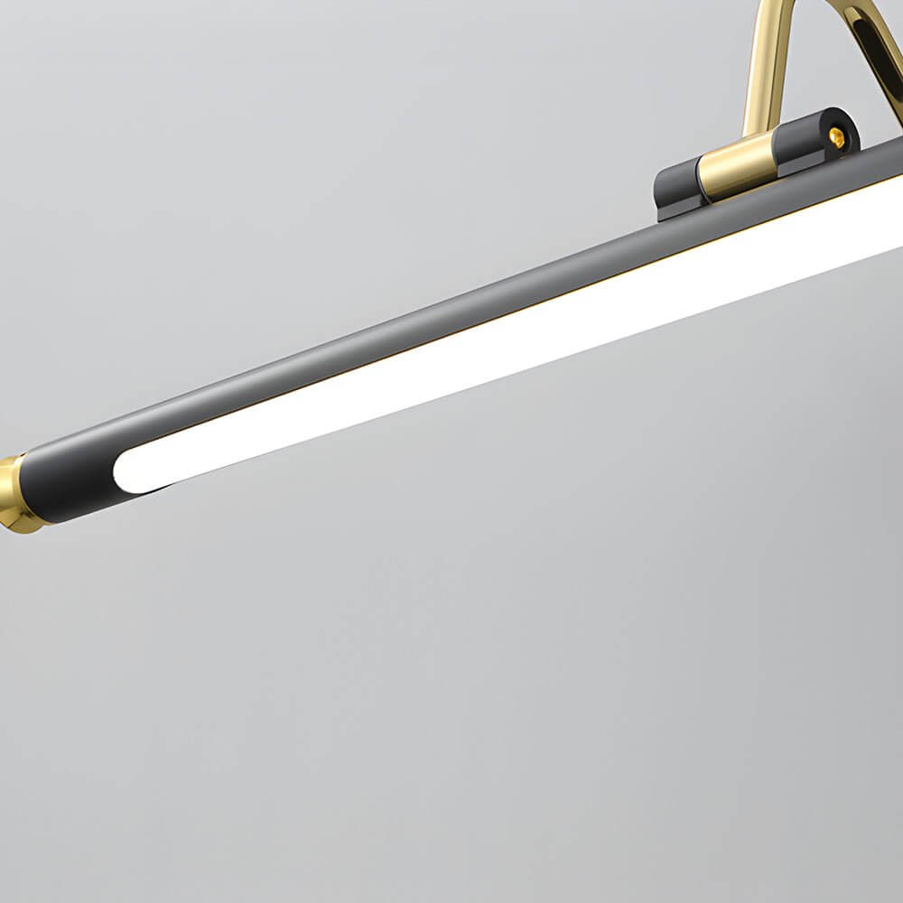 WINTERBOURNE ROTARY GLOBE VANITY LIGHT IN GOLD AND BLACK