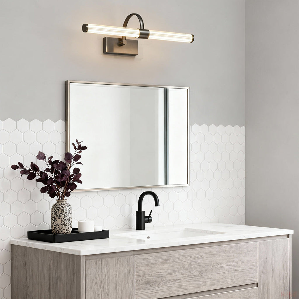 WINDSOR COPPER STRIPED BATHROOM ILLUMINATOR