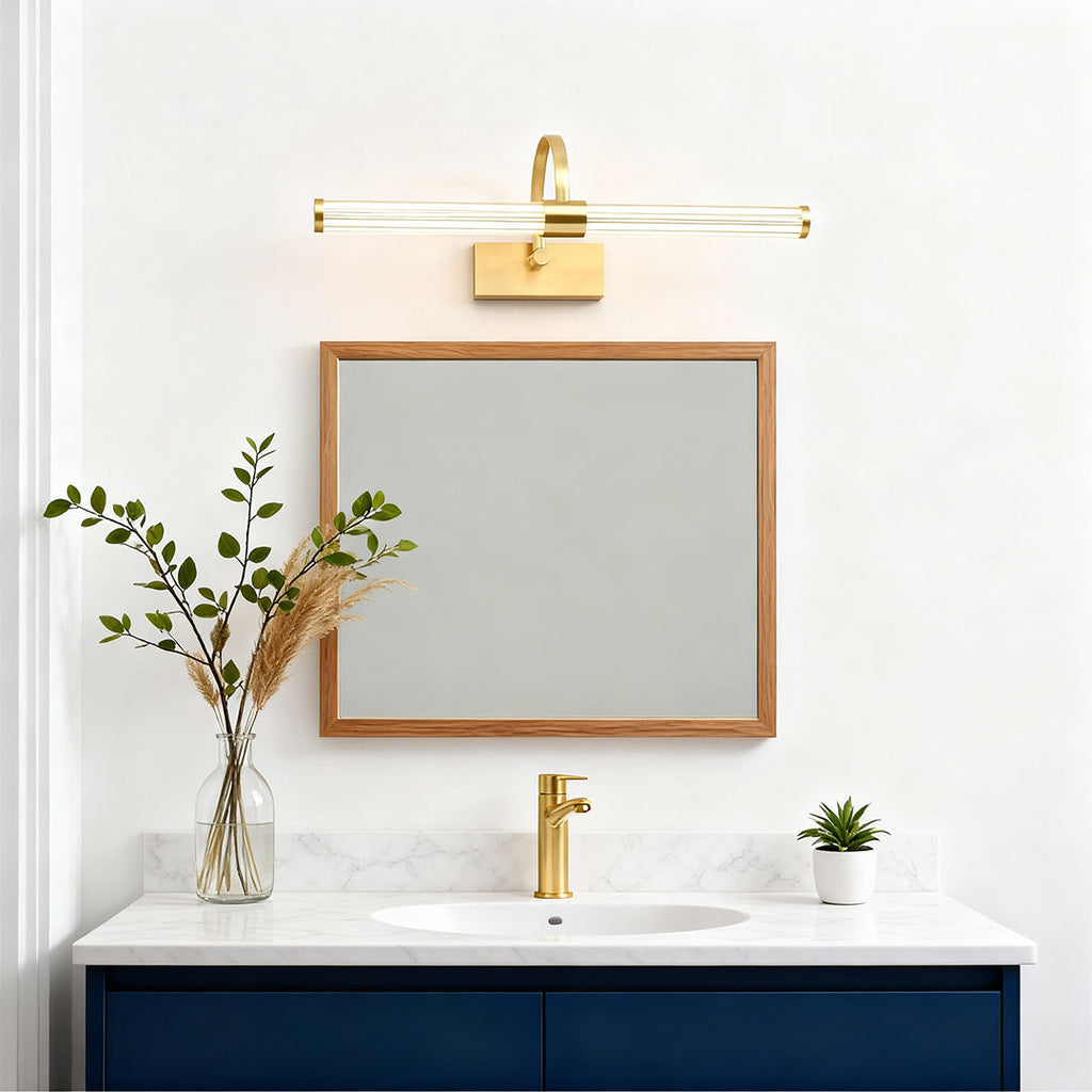 WINDSOR COPPER STRIPED BATHROOM ILLUMINATOR
