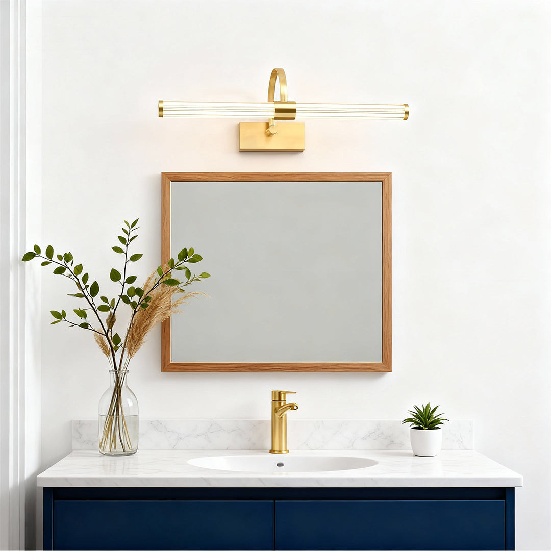 WINDSOR COPPER STRIPED BATHROOM ILLUMINATOR