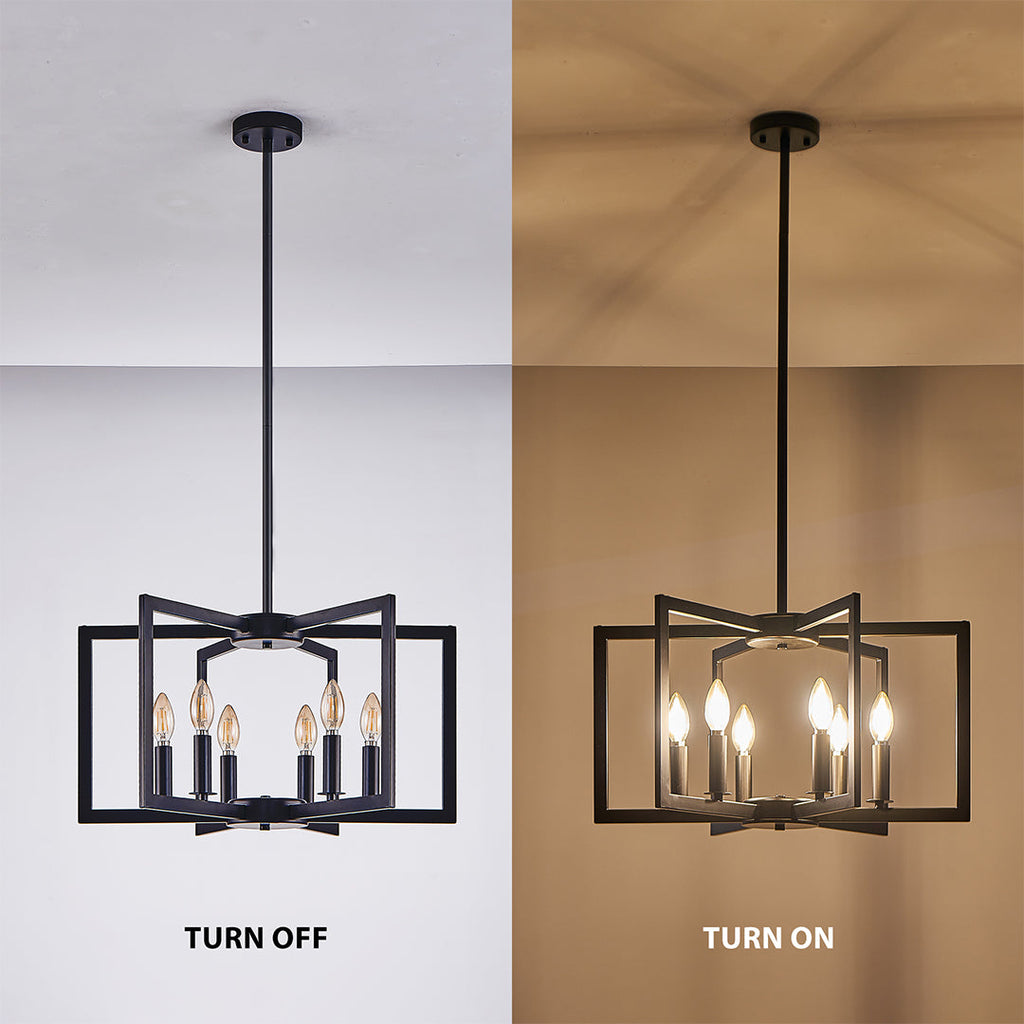 WINTHROP INDUSTRIAL MULTI-ARM CEILING LANTERN