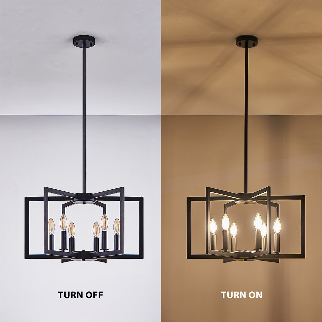 WINTHROP INDUSTRIAL MULTI-ARM CEILING LANTERN