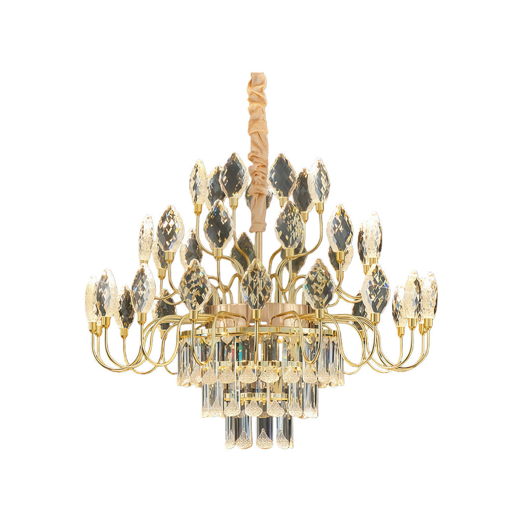 VERDANTIA CRYSTAL ENCRUSTED CEILING LANTERN